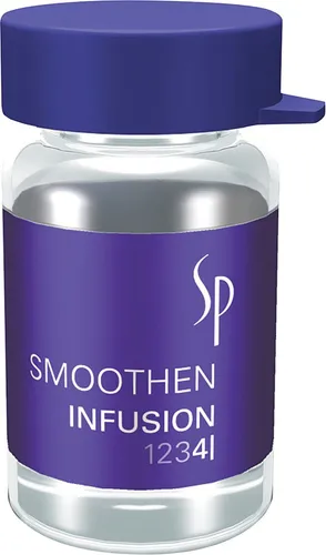 Wella SP Smoothen Infusion 6 x 5 ml - Haaröl für glattes Haar - Hochwirksames Haaröl für geschmeidiges und glattes Haar, ideal für die Pflege von strapaziertem Haar.