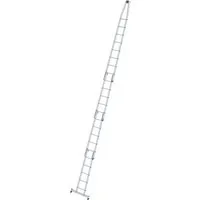 PROREGAL Sprossen-Glasreinigerleiter 4-teilig mit nivello®-Traverse - Industriequalität made in Germany, mit stabiler nivello®-Traverse für extra sicheren Stand und maximale Sicherheit beim Arbeiten in der Höhe.