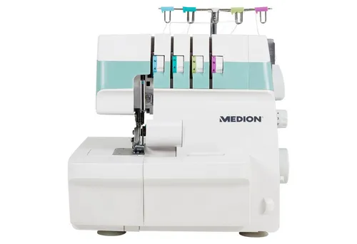 Medion® Overlock-Nähmaschine MD19169 – 90 Watt, türkis