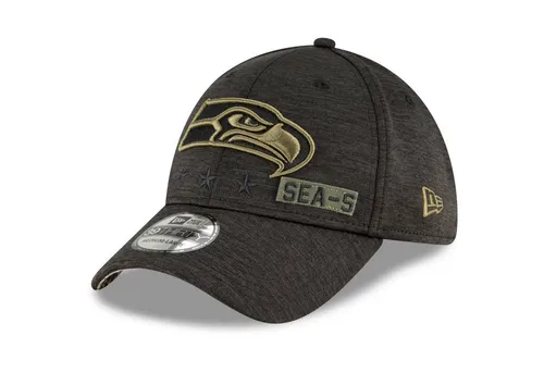 New Era Flex Cap 39Thirty NFL Teams Salute to Service 2020 schwarz S/M