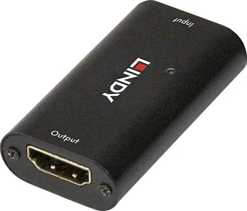 LINDY HDMI 2.0 18G UHD/HDR Repeater Ext. HDMI Extender über Signalkabel 10m