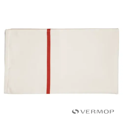 Vermop Wäschesack Weiss-Rot mit Verschlussknebel in rot von Vermop