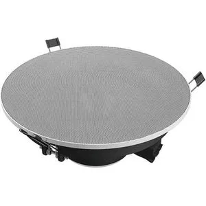 Busch-Jaeger 8226 EB Deckeneinbaulautsprecher 13 cm - Multimedia Einbaulautsprecher mit 30W Nennleistung, ideal für die Hohlwandmontage und ausgestattet mit einem praktischen Magnetverschluss für einfache Lautsprechergitter-Montage.