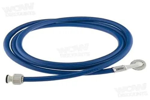 CARE + PROTECT 35601821 Universal Kaltwasser Zulaufschlauch Für Anschluss An Wassernetz Entwickelt Für Kaltwasser Unter Druck Für Waschmaschinen Und Geschirrspüler.