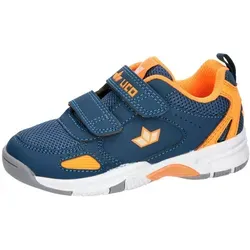 Lico Sportschuh Peyton V Hallenschuh blau 23 EU - Babyschuhe, bequemer Hallenschuh in Größe 23, mit praktischem Klettverschluss für einfaches An- und Ausziehen.