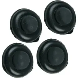 Whirlpool - Ersatzteil - Gummi Halterung Grillrost (x 4) - - ignis bauknecht, laden, ariston hotpoint, indesit, ikea, kitchenaid