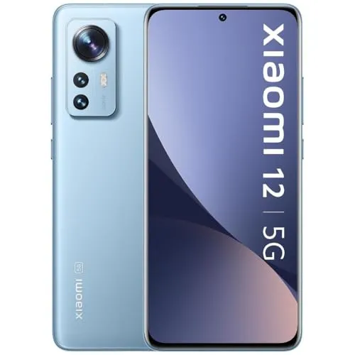 Xiaomi 12 Pro 5G - 256GB/8GB RAM Dual-SIM in Blau - Simlockfreies Handy mit 5G-Technologie, beeindruckendem 256GB Speicher und leistungsstarkem 8GB RAM für ein flüssiges Nutzererlebnis.