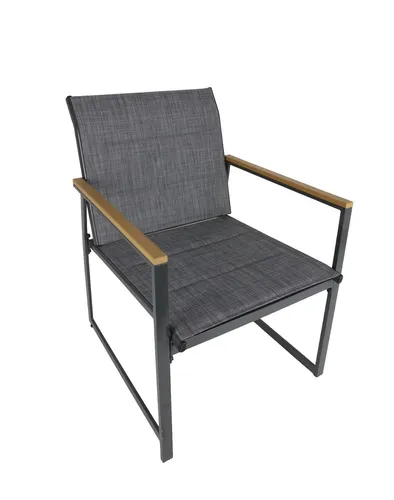 Outdoor-Lounge-Sessel – Moderner Gartenstuhl mit Armlehne