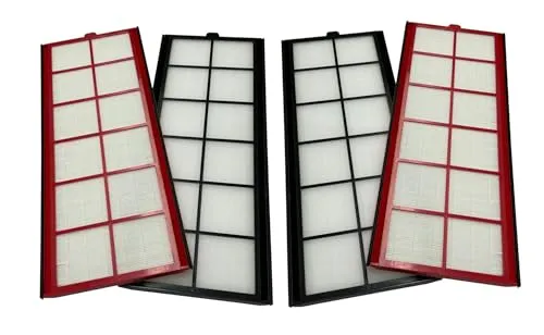 Comedes Filterset für Zehnder ComfoAir 350/550 – F7 Pollenfilter & G4 Vorfilter (2 Sets) - Hochwertiges Filterset für Zehnder ComfoAir 350/550. Enthält G4 Vorfilter und F7 Pollenfilter für optimale Luftqualität und Schutz Ihrer Lüftungsanlage. Einfacher Filterwechsel ohne Werkzeug.