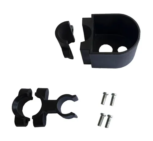 Produktbild Gehstockhalterung Stockhalter für Rollator Halter Klemme und Becher Trendmobil