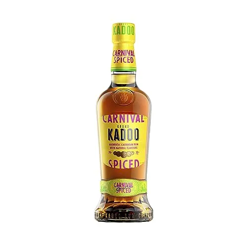 Grand Kadoo Carnival Caribbean Spiced Rum, 38% (1 x 0.7 l) in orange von Grand Kadoo