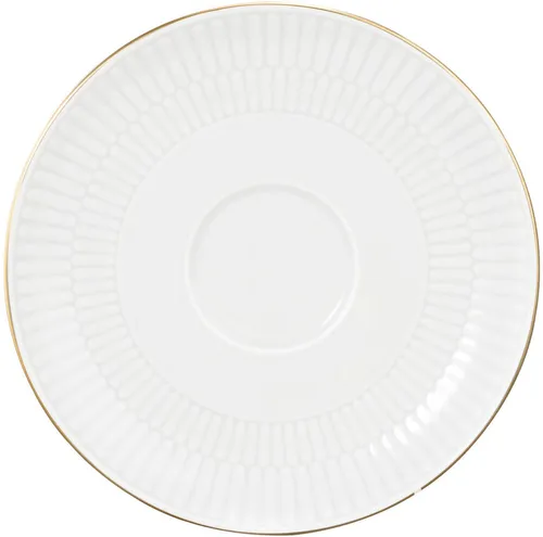 Seltmann Weiden Untertasse Amina, (1 St), Kombinierbare Untertasse für: Kaffeetasse, Teetasse 0,22 l, Becher