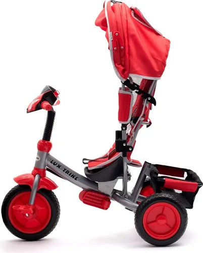 Baby Mix Lux Trike rotes Dreirad mit LED-Licht