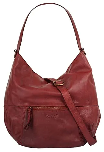 forty° Shopper Echt Leder Damen | Handtasche aus 100% Rindleder, Made in Italy - Damen-Shopper mit geräumigem Hauptfach und Smartphonefach, handgefertigt aus hochwertigem Rindleder für zeitlose Eleganz und optimale Organisation.