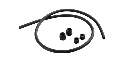 Produktbild MESTO Ersatzschlauch D 8, PVC mit 2 Überwurfmuttern Länge 1,3 m schwarz