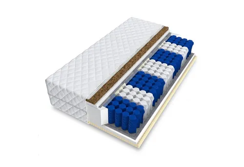 SYRIUS Premium Matratze 80x200 mit Latex & Kokos - Erwachsene aufgepasst: Diese 9-Zonen Taschenfederkernmatratze bietet optimale Druckentlastung und Anpassungsfähigkeit. Mit abnehmbarem Bezug und geprüfter Qualität für erholsamen Schlaf.