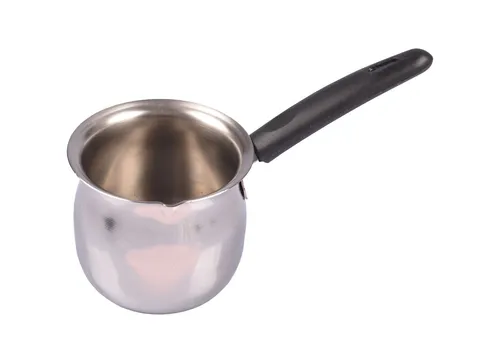 Edelstahl Kännchen 450ml Milchaufschäumbecher Milchkanne Milchtopf Schmelztopf