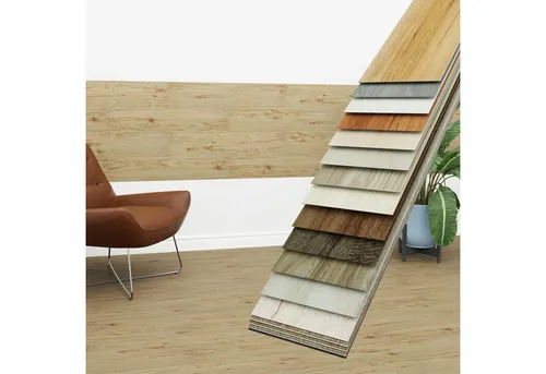 Hexim Vinylboden, Vinyldielen 0,97m² selbstklebend PVC Wandverkleidung Bodenbelag Holzoptik 91x15cm Paneele für Wand & Boden Holzdielen braun (7 Dielen Natural Oak - 4104-5)