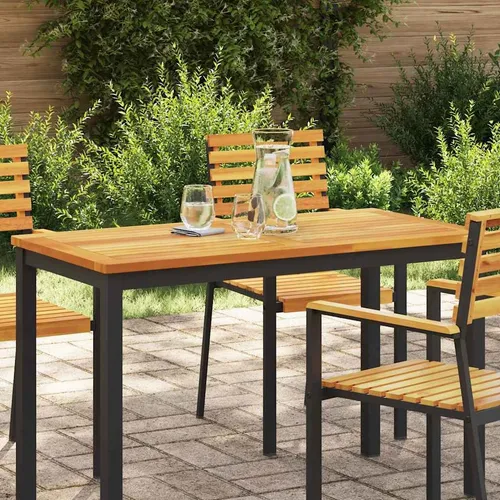 vidaXL Rechteckige Massivholztischplatte 110x55 cm