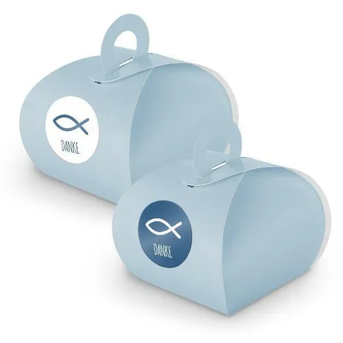 Geschenkboxen & -dosen Blau von itenga