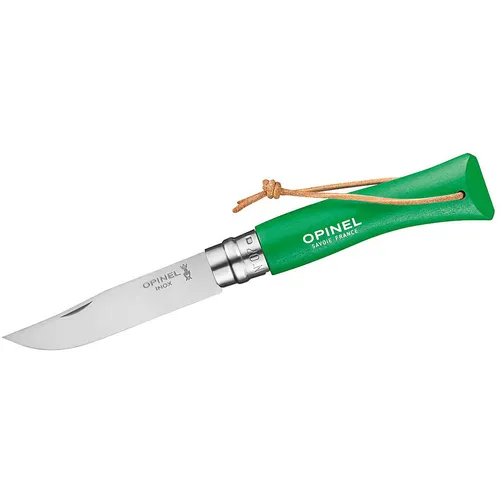 Opinel No 07 Colorama Taschenmesser (Größe One Size, gruen)