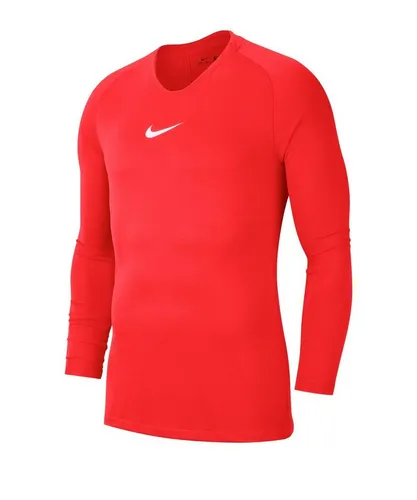 Nike Performance Park Underwear Funktionsshirt - Funktionsshirt in Gelb mit Dri-FIT Technologie, leicht und atmungsaktiv – ideal für sportliche Aktivitäten und optimalen Kälteschutz durch Daumenöffnungen.