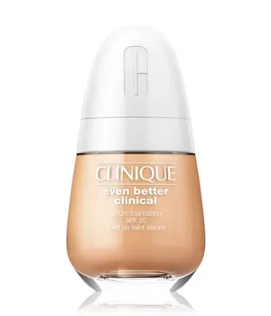 CLINIQUE Even Better Clinical Serum SPF20 Flüssige Foundation 30 ml - Cream Whip - Make-up mit aufpolsternder Formel für mittlere bis volle Deckkraft, 24 Stunden Halt und Lichtschutzfaktor 20. Bekämpft dunkle Flecken und sorgt für eine ebenmäßige Haut.