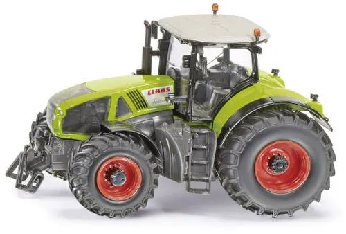 Siku 3280 Claas Axion 950 Traktor - Detailgetreues Spielzeugmodell, robust aus Metall und Kunststoff, abnehmbare Fahrerkabine und unzählige Kombinationsmöglichkeiten