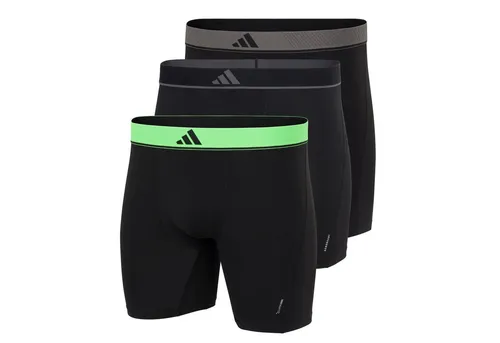 adidas Unterwäsche Boxershorts Brief Active Micro Flex Eco - 3 Stück - Herrenunterhosen aus weichem Active Micro Flex Eco Material mit CLIMACOOL für optimale Belüftung und Flexibilität, ideal für jeden Tag.