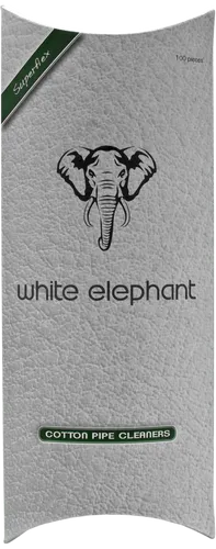 Pfeifenreiniger White Elephant 100 Pipe Cleaner Cotton
