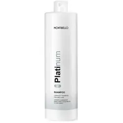 Montibello Platinum Shampoo 1000 ML - Unisex Shampoo für glänzendes und gesundes Haar, ideal für die tägliche Anwendung und sanfte Reinigung.