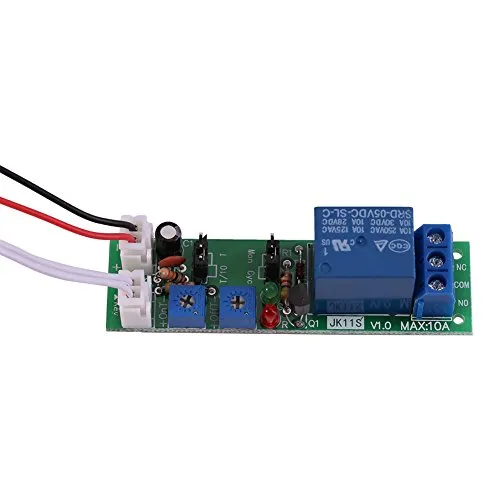 Marvellous Timer-Modul, Timer-Schaltermodul, DC 5V 12V 24V Einstellbarer Zyklus-Timer-Verzögerungs-Ein/Aus-Schalter-Relais-Modul(5V 0-30min)