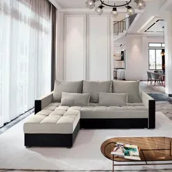 Masseno Ecksofa KOS PIK mit Schlaffunktion - Beige - Sofa mit Bettkasten in L-Form, bietet multifunktionalen Komfort und eleganten Stauraum für eine ordentliche Wohnatmosphäre.