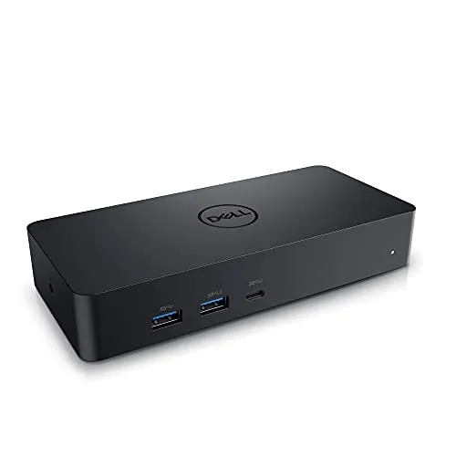 Dell UNIVERSAL DOCKINGSTATION - Vielseitige Dockingstation für Laptops, bietet zahlreiche Anschlussmöglichkeiten und erleichtert das Arbeiten im Home Office.