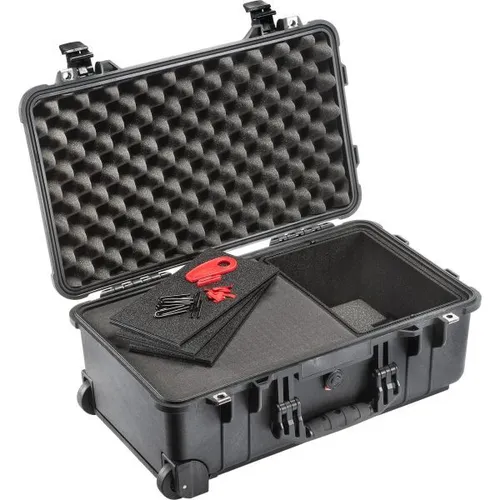 Peli Case 1510 Trolley TPF schwarz Fotokoffer Kamerakoffer Hybridkoffer IP67 NEU