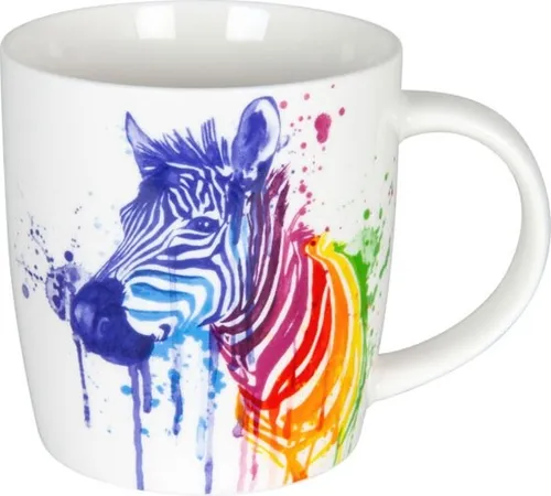 TASSE BECHER WATERCOLOURED ANIMALS von Könitz