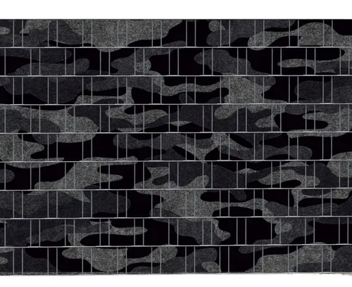 zaunzu Sichtschutzstreifen Camouflage - Bedruckter Sichtschutz 2,5m x 1,8m, (1 Rolle, Motivdruck Sichtschutzstreifen), Einfarbiger Druck für Doppelstabgitter