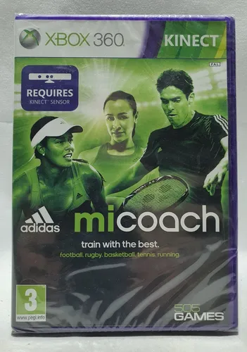 Adidas miCoach - Kinect Required - Xbox 360 - Brand New Sealed