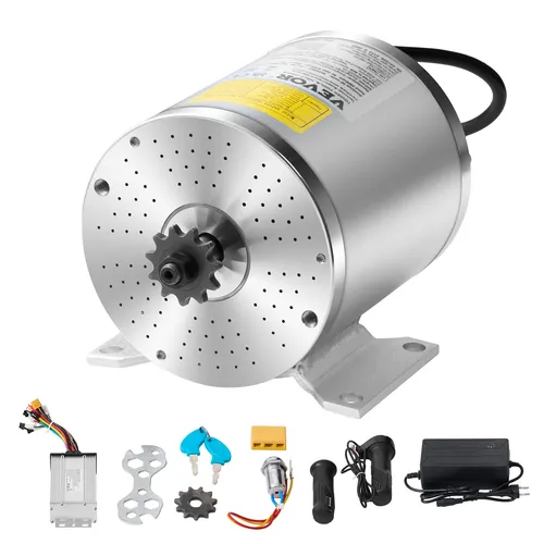 VEVOR 500W Bürstenloser Gleichstrommotor mit Controller - Kategorie: Elektromotor; Leistungsstarker 500W Motor mit 3000 U/min für effiziente Anwendungen und hohe Tragfähigkeit bis 100 kg.