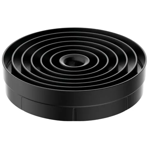 BORA PUED Original Einströmdüse Schwarz für PURE - Dunstabzugshaubenfilter - Original-Zubehör von BORA für elegantes Design und einfache Reinigung in der Spülmaschine.