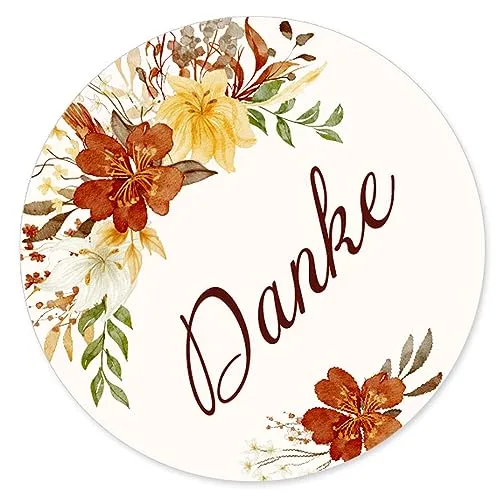 Aufkleber DANKE
