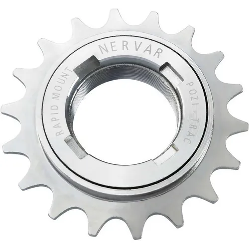 Freilaufzahnkranz 1/2X1/8 16 Zähne verchromt, silber - Kassetten, Zahnkränze & Ritzel – Robuster 1-fach Freilaufzahnkranz mit 16 Zähnen, ideal für langlebige Fahrradnutzung und verbesserte Leistung.