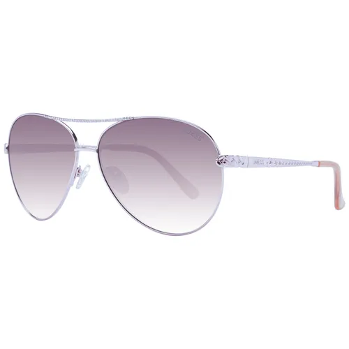 Guess Pilotenbrille GU7470 6028F - Rosé Gold - Sonnenbrille für Damen in trendigem Rosé Gold, mit 100% UVA & UVB Schutz und stilvollem Verlaufsglas, ideal für sonnige Tage.