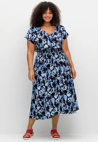 Sheego Etuikleid Druckkleid . von sheego