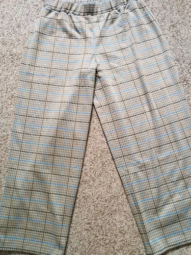 Damenhose kariert neu Aniston CasualSchlupfhose 46 gerades Bein Dehnbund