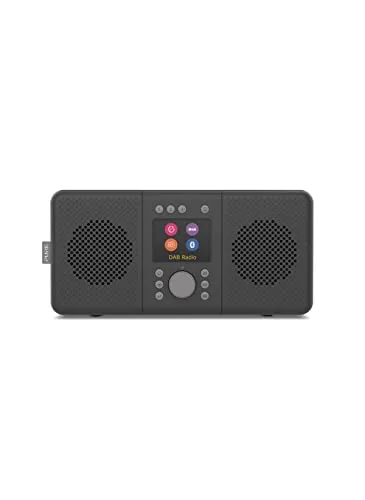 Pure Elan Connect+ All-In-One Stereo Internetradio - Radios mit DAB und Bluetooth 5, TFT Display für einfache Bedienung und 20 Senderspeicher für individuelle Musikwahl.