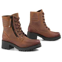 Falco Misty Lady High-Tex Stiefel braun 39 - Motorradstiefel für Damen, elegantes Design, wasserdicht und atmungsaktiv, mit integrierten Knöchelprotektoren für optimale Sicherheit und Komfort.