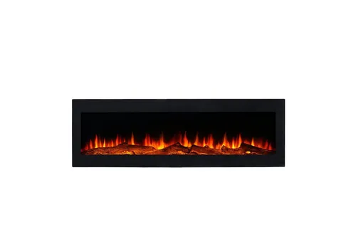 Elektrokamin NOVA von EL Fuego - 900/1800 W, modernes Wandmodell mit LED-Beleuchtung, Dimmfunktion und Überhitzungsschutz, inkl. Fernbedienung