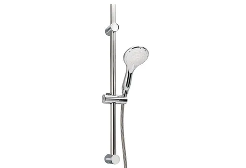 bremermann Brausegarnitur Brausestangenset aus Edelstahl - Brausegarnituren mit 1,75 m Brauseschlauch und eleganter Edelstahlstange für modernen Duschkomfort.