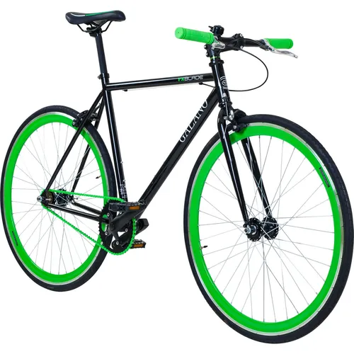 Galano Blade Fixie Fahrrad 28 Zoll - Retro Urban Bike mit Flip Flop Nabe - Fahrräder im Retro-Style, minimalistisch und bunt, ideal für Stadtfahrten und bietet die Flexibilität von Fixed Gear und Freilauf.
